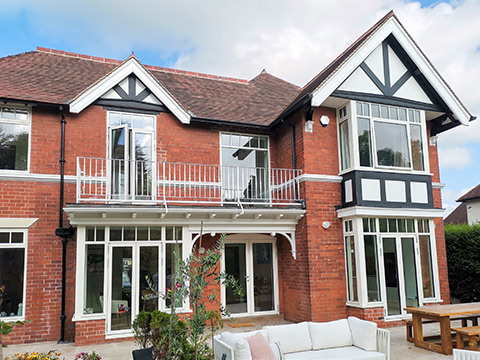 Period house in Shrewsbury, major refurbishment including with Kastrup windows