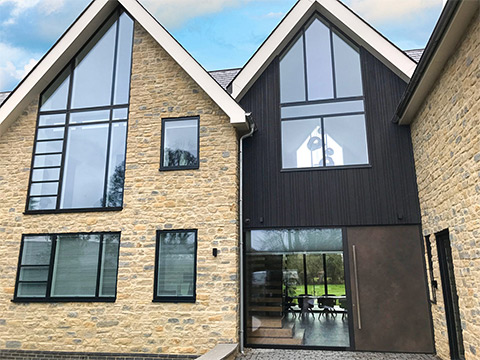 Self-build home in Bedfordshire